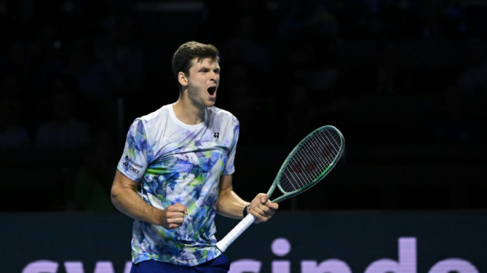Hurkacz battles into Basel final to face Augier-Aliassime