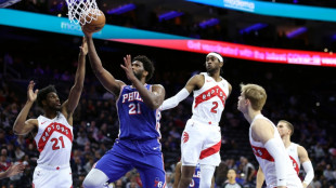 Sixers down Raptors in first game since trading Harden