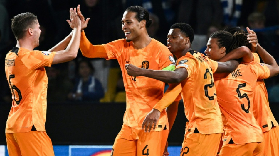 Dutch on track for Euro 2024 as Van Dijk spot-kick beats Greece