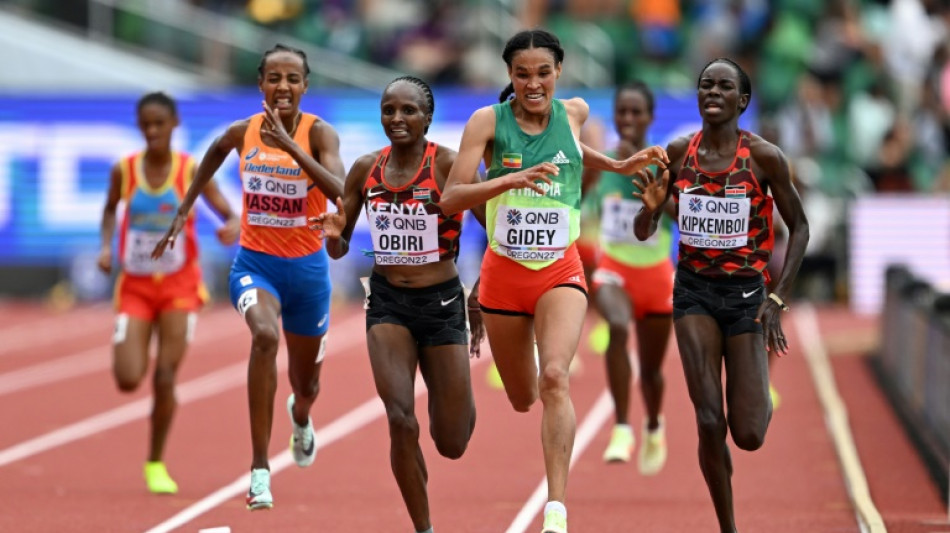 Athl&eacute;tisme: l'Ethiopienne Gidey championne du monde du 10.000 m&nbsp;