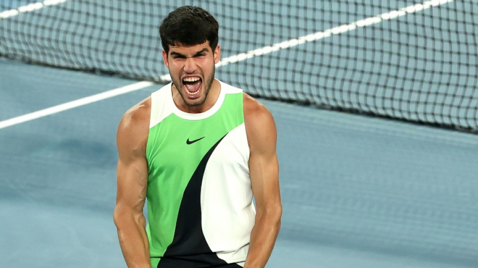 Alcaraz rolls into maiden Melbourne semi-final and date with Zverev