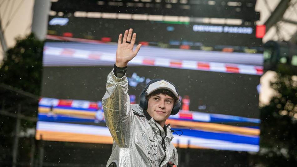 F1: la Mercedes conferma Antonelli e Russell per il 2026