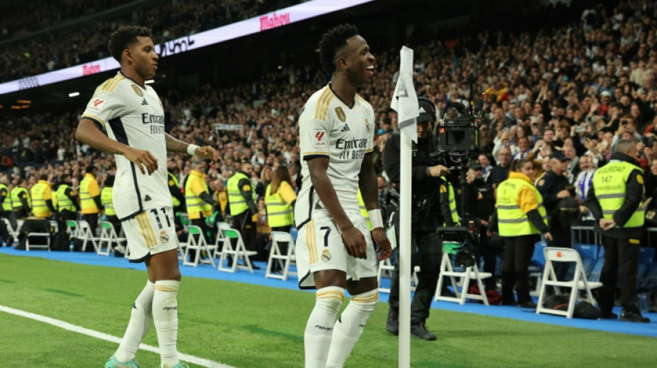 Vinicius and Rodrygo keep Real Madrid on Girona's tail