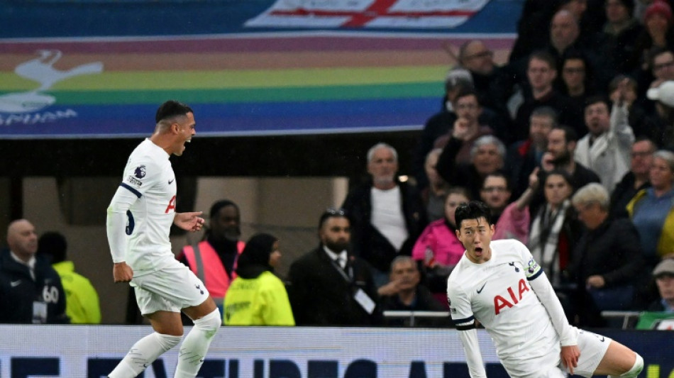 Son, Maddison star as Spurs go top of Premier League