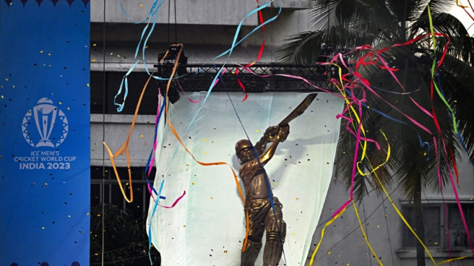 India 'joy to watch' says Tendulkar after statue unveiling