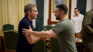 "Eres mi h&eacute;roe", dice el actor Ben Stiller al presidente ucraniano en Kiev