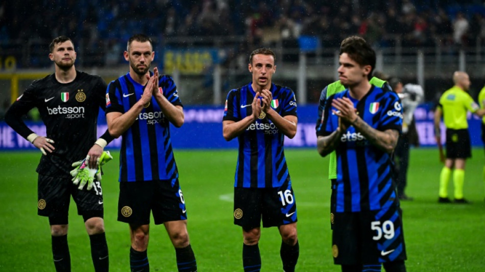 Inter return to tough Scudetto defence after treble dream dies