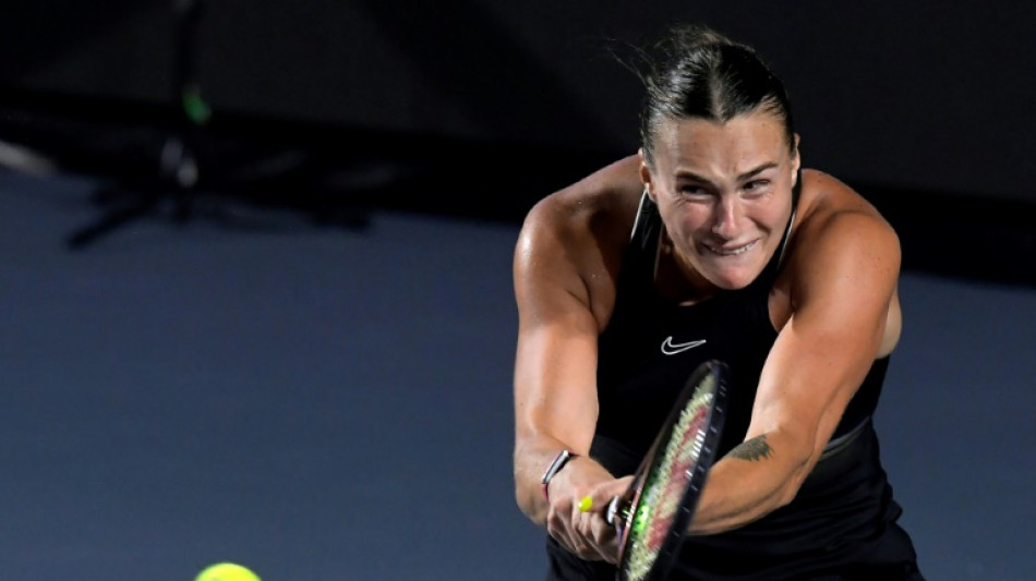 Sabalenka downs Rybakina to reach WTA Finals semis