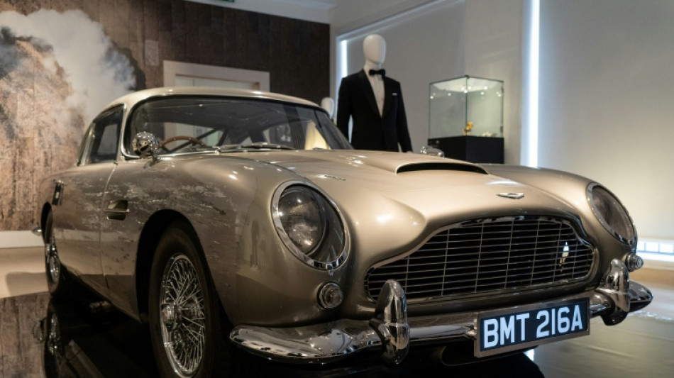 Licence to bill: Bond's Aston Martin sells for nearly &pound;3 million