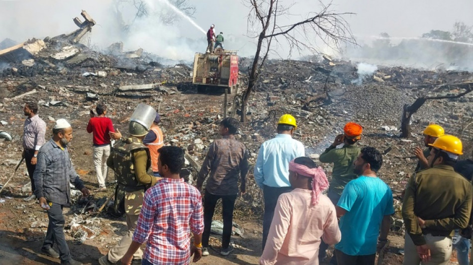 Ocho muertos en una explosi&oacute;n en una f&aacute;brica de pirotecnia en India