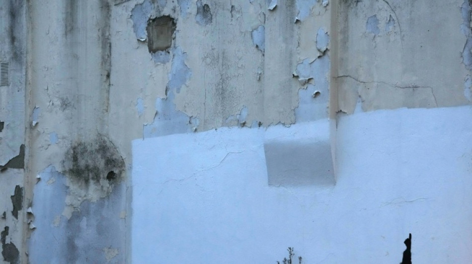 Artista de rua Banksy revela novo mural em Londres