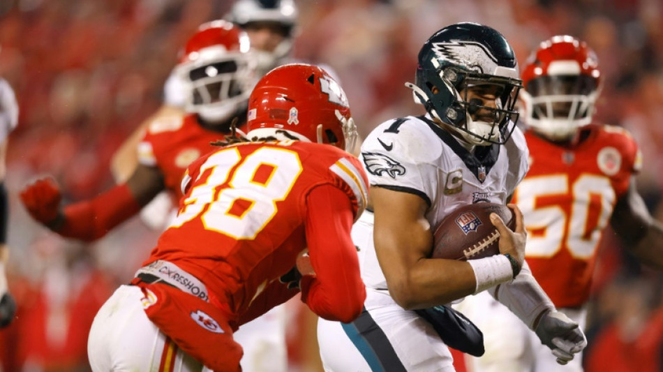 Hurts at the double as Eagles avenge Chiefs Super Bowl loss