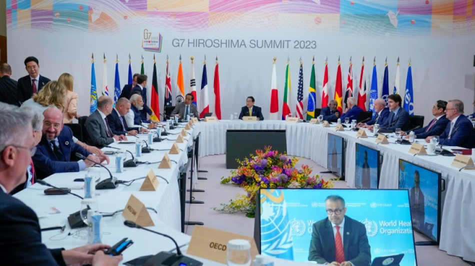 G7 bieten China "konstruktive" Beziehungen an und warnen vor "Militarisierung"