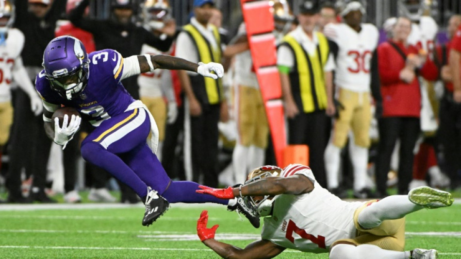 Vikings rookie bags two touchdowns as Niners stumble again