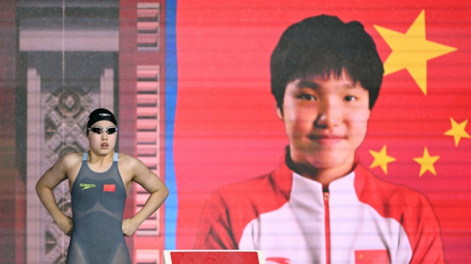 Mondiaux de natation: Yu Zidi, 12 ans, "très émue" après une médaille historique