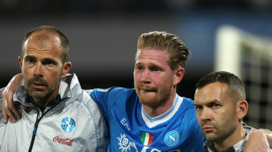 Napoli's De Bruyne unlikely to play again this year