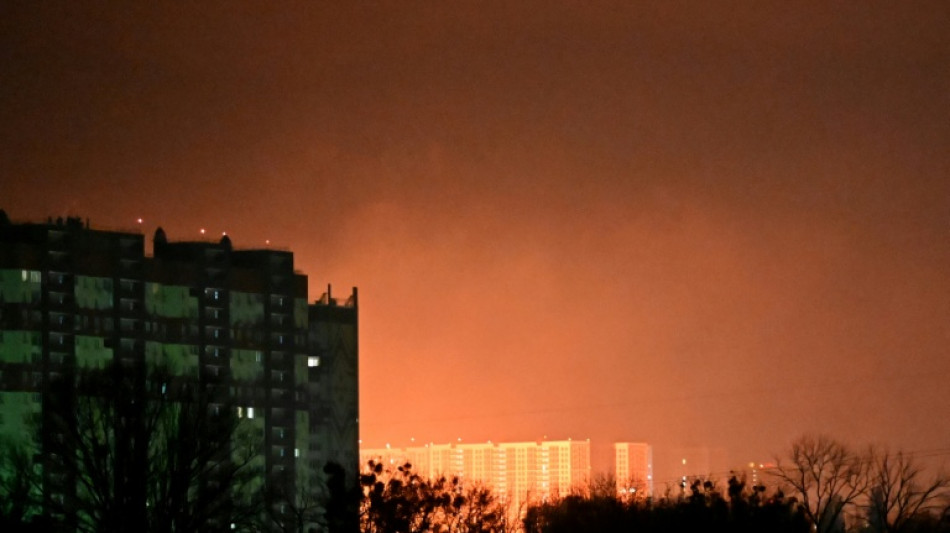 La capitale ukrainienne cibl&eacute;e par une vaste attaque russe
