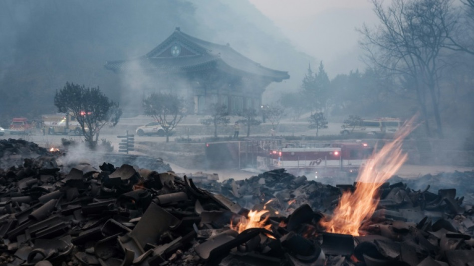 Cor&eacute;e du Sud: 18 morts dans une s&eacute;rie de feux de for&ecirc;t d'une rare ampleur
