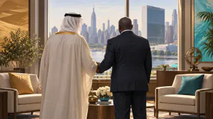 عبدالله بن زايد يبحث التعاون مع رئيس وزراء أنتيغوا وباربودا