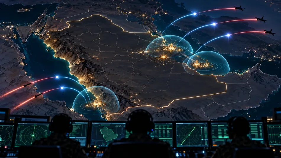 التحالف يعترض صاروخين باليستيين وثلاث مسيّرات فوق مناطق سعودية