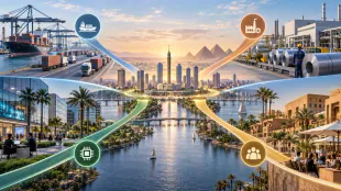 أربع شركات دولية تعرض خططها للتوسع والاستثمار في السوق المصرية