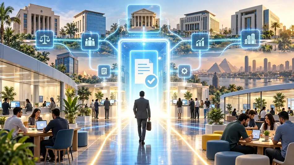 منصة رقمية موحدة في مصر لتأسيس الشركات والتراخيص