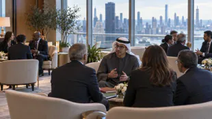 عبدالله بن زايد يبحث التعاون والأمن الإقليمي مع مسؤولين دوليين في نيويورك