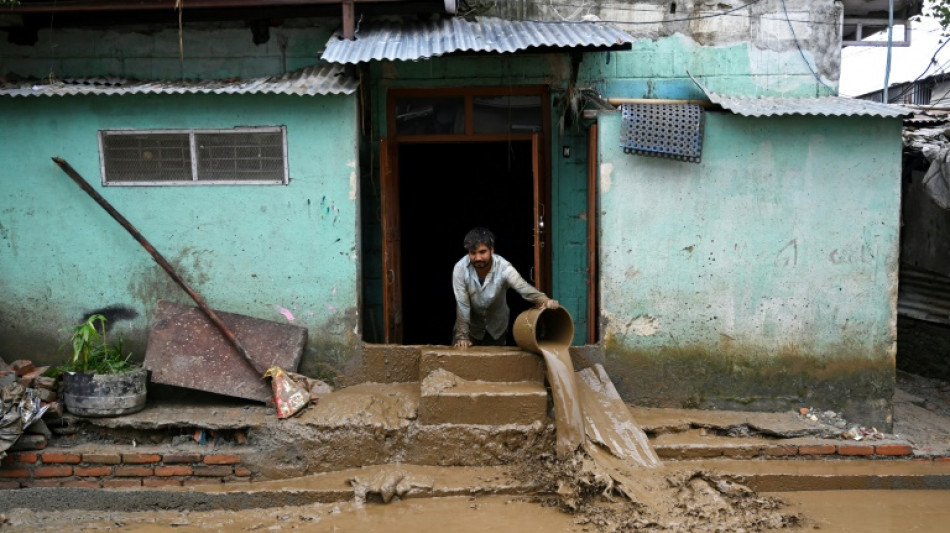 Au N&eacute;pal, le "cauchemar" des habitants des bidonvilles submerg&eacute;s