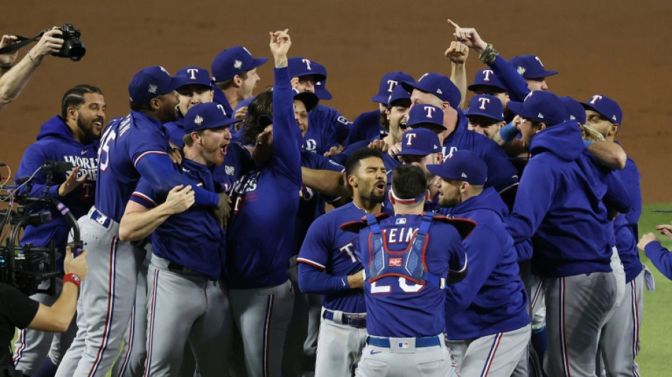 Texas Rangers capture first World Series title