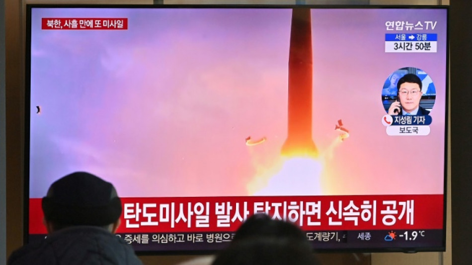 Corea del Norte lanza su misil m&aacute;s potente desde 2017