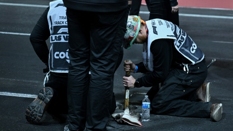 Loose manhole cover causes opening practice at Las Vegas Grand Prix to be cut short