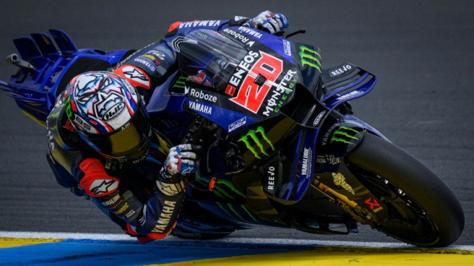 Quartararo pips Marquez brothers to pole at home French MotoGP