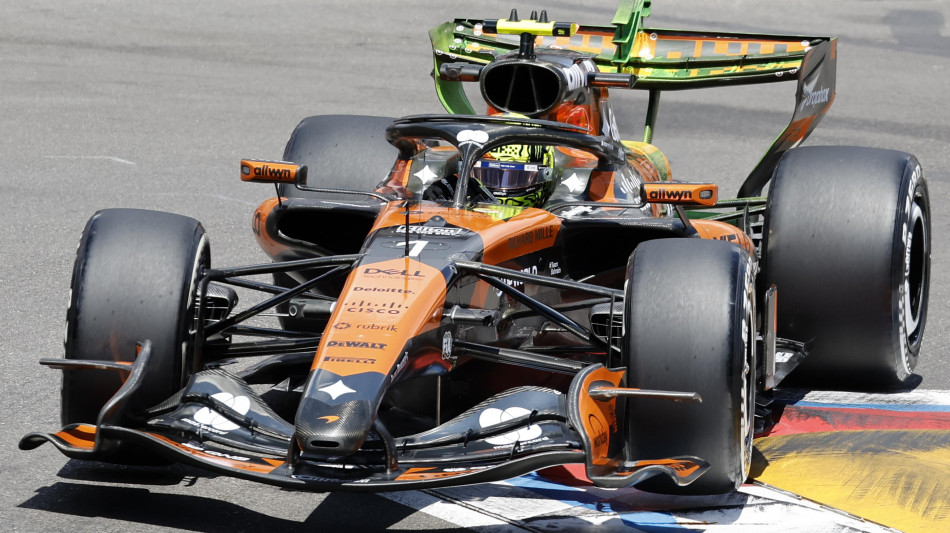 Gp Barcellona: Norris il pi&ugrave; veloce nelle seconde libere, quarto Leclerc