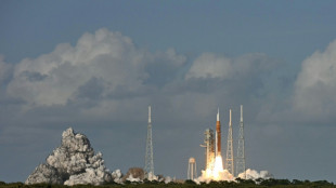 Astronauts blast off for historic US lunar journey