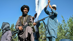 Drapeaux au vent, les dirigeants talibans c&eacute;l&egrave;brent leurs cinq ans &agrave; la t&ecirc;te de l'Afghanistan