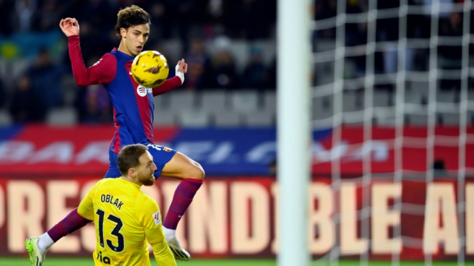 Bar&ccedil;a vence Atl&eacute;tico de Madrid (1-0) com gol de Jo&atilde;o F&eacute;lix e &eacute; 3&ordm; no Espanhol