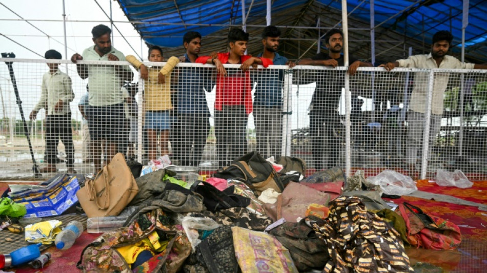 Inde: des t&eacute;moins d&eacute;crivent le "chaos" de la bousculade qui a fait 121 morts