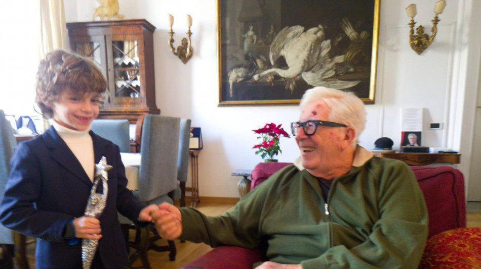 Di Capri incontra il piccolo Peppino di Champagne