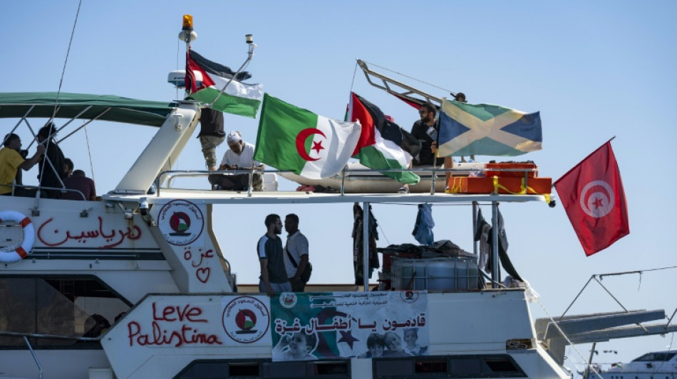 La flottille pour Gaza poursuit sa route malgr&eacute; des "intimidations" et appels &agrave; s'arr&ecirc;ter