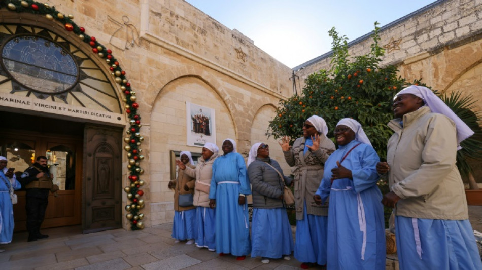 No&euml;l &agrave; Bethl&eacute;em, un "&eacute;chappatoire" &agrave; la guerre pour les chr&eacute;tiens de Terre sainte