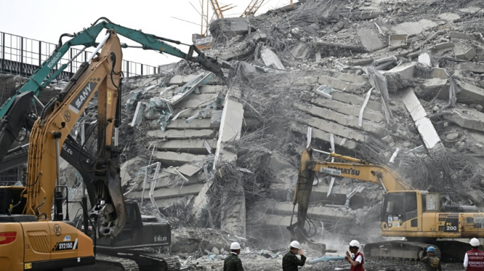 S&eacute;isme en Tha&iuml;lande: les autorit&eacute;s enqu&ecirc;tent apr&egrave;s l'effondrement d'une tour