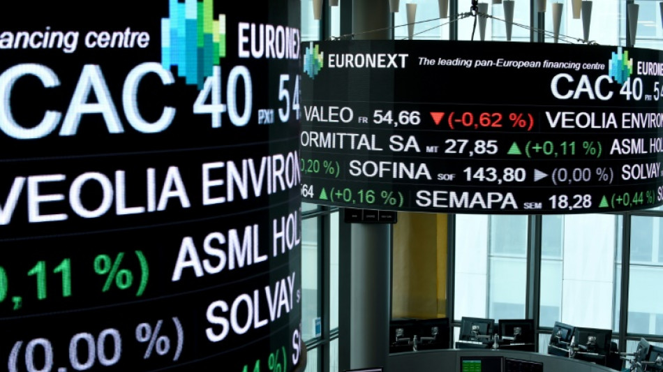 La Bourse de Paris en hausse après l'accalmie commerciale entre UE et Etats-Unis