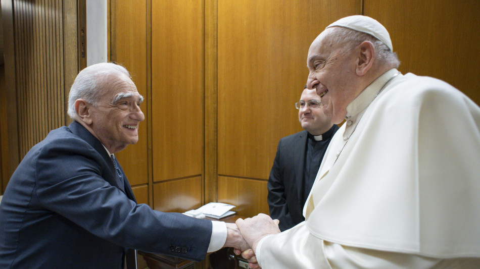 Scorsese annuncia un film con 'l'ultima intervista al Papa'