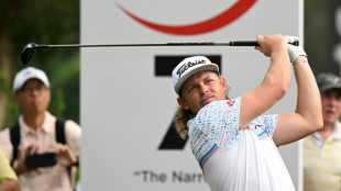 Sleepy Cameron Smith in clubhouse lead at Hong Kong Open