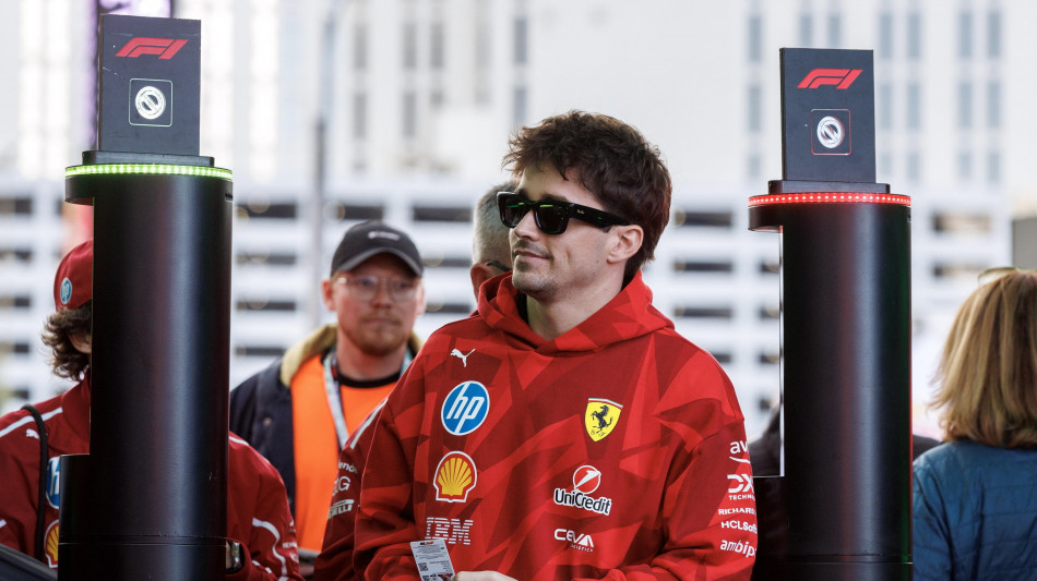 F1: Leclerc, Elkann? Uso le sue parole come motivazione