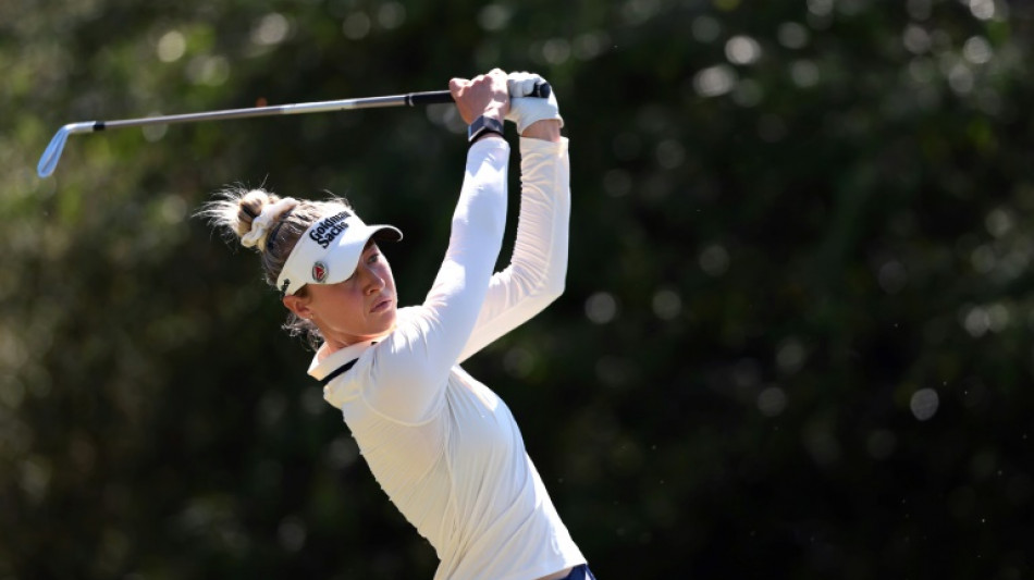 Top-ranked Korda shares LPGA Americas lead in repeat bid