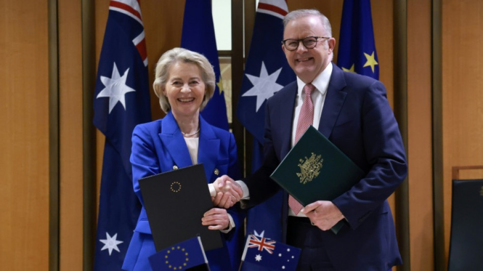 EU und Australien schlie&szlig;en Handelsabkommen