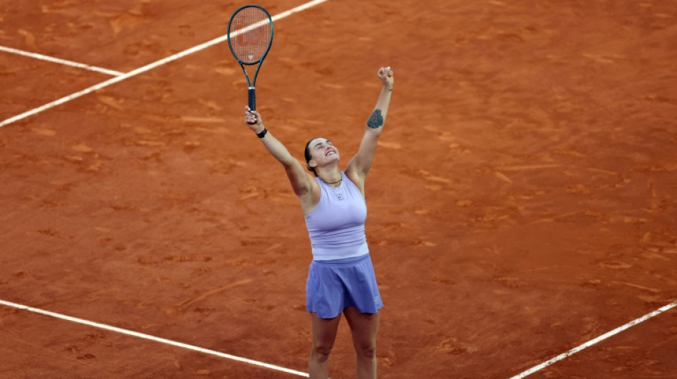 'Like a dream' says dominant Sabalenka after third Madrid title