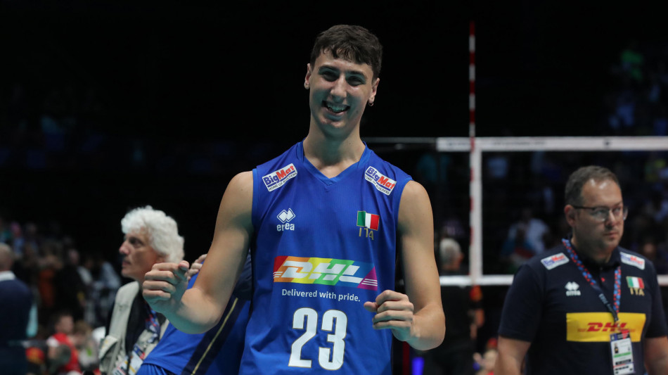 Pallavolo: Vnl maschile, l'Italia supera 3-0 la Turchia