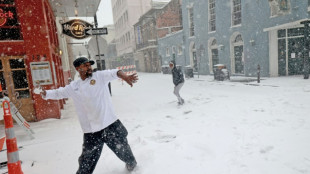 Arktische K&auml;ltewelle in weiten Teilen der USA - New Orleans unter Schneedecke